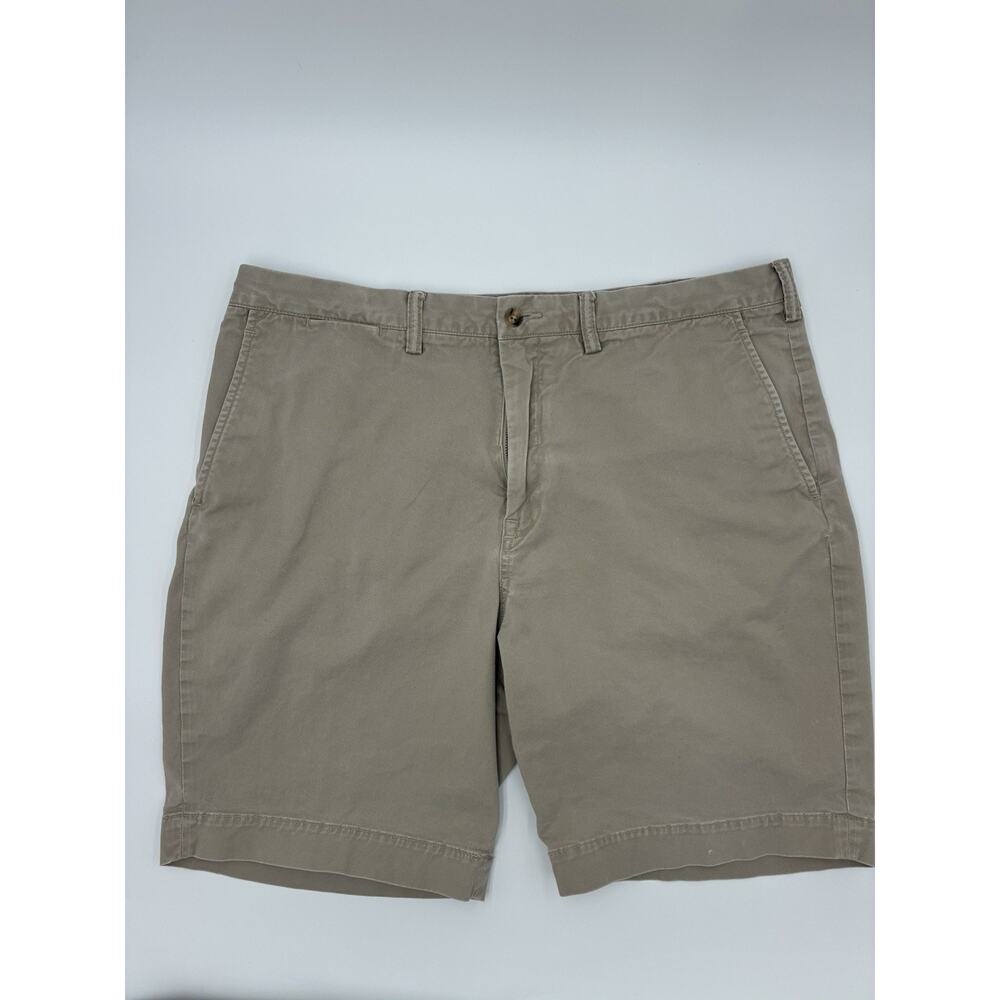Polo Ralph Lauren Chino Shorts Stretch Classic Fit Beige Cotton Elastane Men